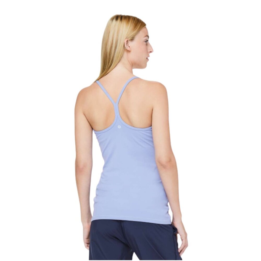 Lululemon Power Y Tank Iron Purple Size 4